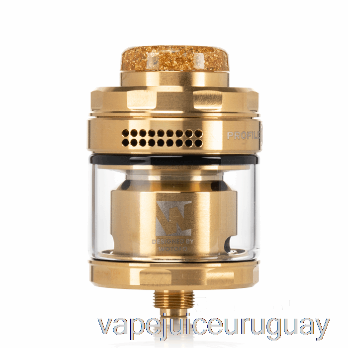Perfil Wotofo X 28mm Rta Gold Vape Recargable